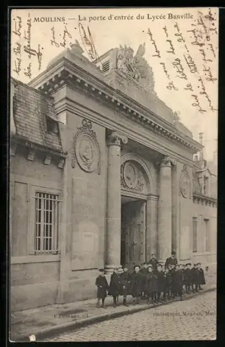 AK Moulins, La porte d`entree du Lycee Banville