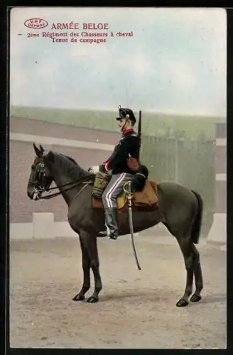 AK 2eme Regiment des Chasseurs à cheval, Tenue de campagne