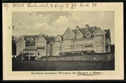 AK Neuwied a. Rhein, Fürstliches Landhaus Monrepos