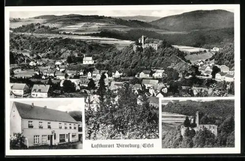 AK Virneburg /Eifel, Gaststätte zum goldenen Hering, Bes. Michael Schmitt, Totalansicht