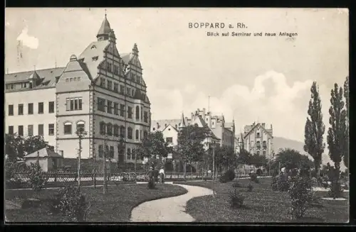 AK Boppard, Blick auf Seminar & neue Anlagen
