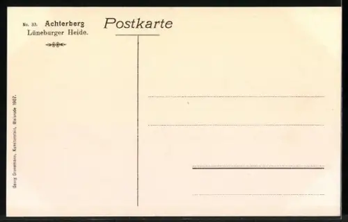 AK Achterberg, Wasserpartie mit Pavillon und Ruderern