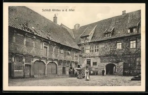 AK Ahlden, Innenhof im Schloss