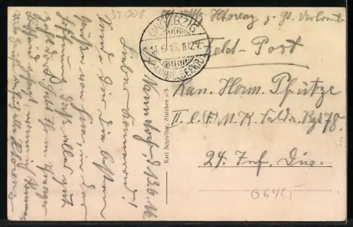 AK Alsleben a. S., Blick vom Kringel in's Saalethal