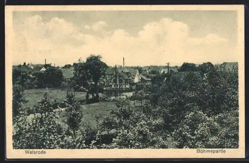 AK Walsrode, Böhmepartie mit Ort