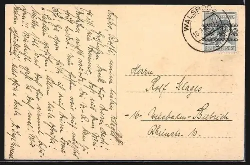 AK Walsrode, Böhmepartie mit Ort