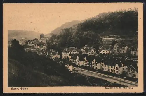 AK Saarbrücken, Partie am Winterberg