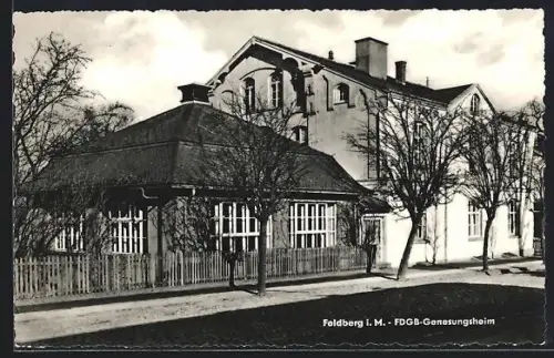 AK Feldberg i. M., FDGB-Genesungsheim