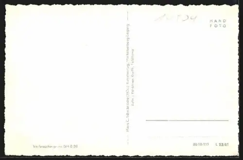 AK Feldberg i. M., Speisesaal im FDGB-Genesungsheim