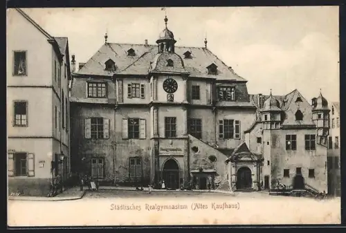 AK Coblenz, Städtisches Realgymnasium / Altes Kaufhaus