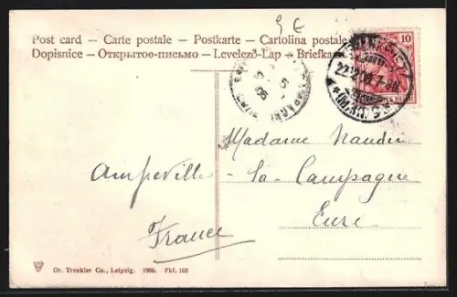 AK Frankfurt a. M., Mainpartie mit Sachsenhausen aus der Vogelschau