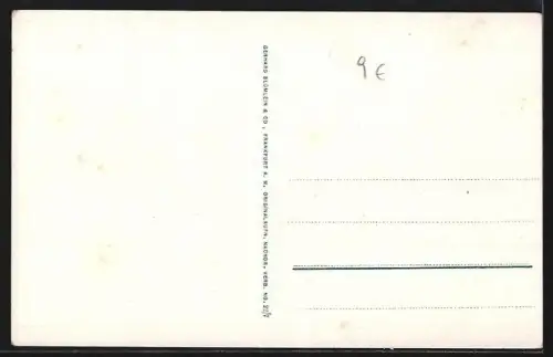 AK Frankfurt a. M.-Sachsenhausen, Dreikönigskirche, Maininsel u. alte Brücke