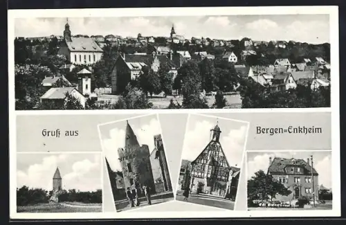 AK Frankfurt-Bergen-Enkheim, Ortsansicht