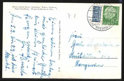 AK Frankfurt-Bergen-Enkheim, Ortsansicht