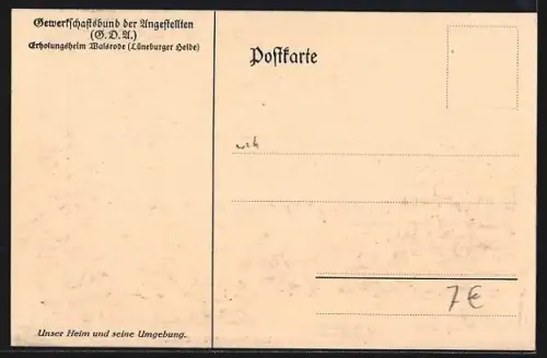 AK Walsrode, Erholungsheim Walsrode (Lüneburger Heide)