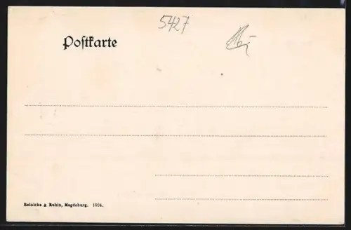 AK Ems, Uferpartie mit Kursaal, Kurhaus und Bäderlei