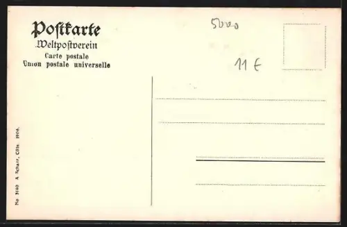 AK Köln, Ansicht mit Apostelkirche, Schäftshaus Alfred H. Schütte, Richmodishaus und Café-Restaurant Maximilian