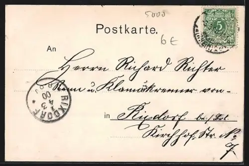 AK Köln, Gereonskirche von aussen