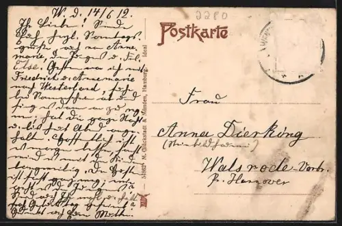 AK Sylt, Nordseebad Westerland mit Besuchern