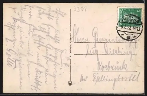 AK Wildemann /Oberharz, Kurhaus aus erhöhter Perspektive