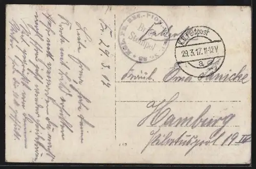 AK Salomé, Friedhof Deutscher Helden