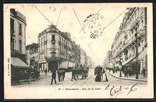 AK Roubaix, Rue de la Gare