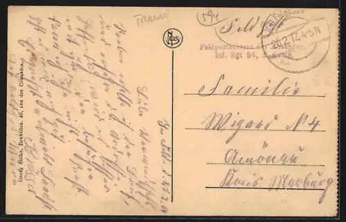 AK Cambrai, Boulevard Faidherbe et la Banque de France