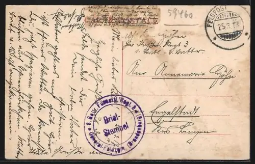 AK Jeumont, Rues de la Boulonnerie et de Maubeuge