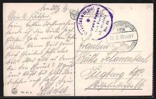 AK La Bassee, Rue de Mizelle, Leute auf der Strasse, Geschäfte