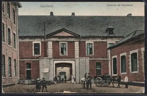 AK Cambrai, Caserne de Cavalerie
