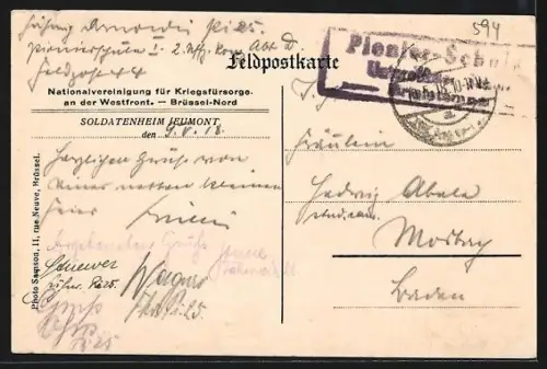 AK Jeumont, Soldatenheim