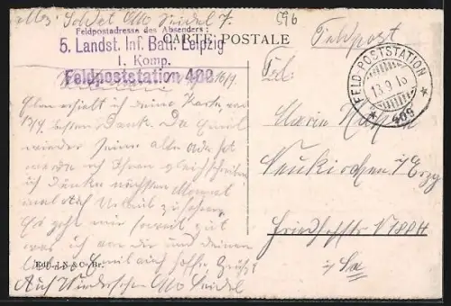 AK Maubeuge, Rue de Mons