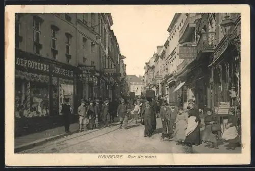 AK Maubeuge, Rue de mons