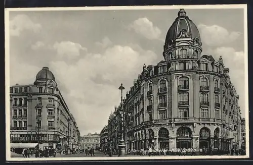 AK Lille, Hôtel Carlton, Rue Faidherbe