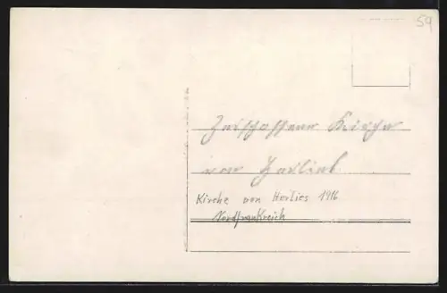 AK Herlies, Zerstörte Kirche