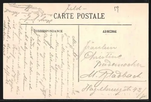 AK Lille, La Rue Léon-Gambetta