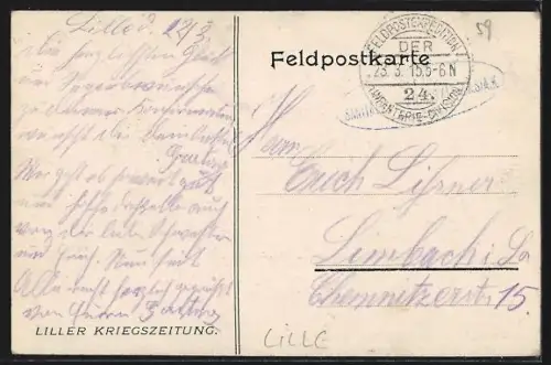 AK Lille, Aufziehen der Wache