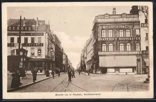 AK Roubaix, Grande rue