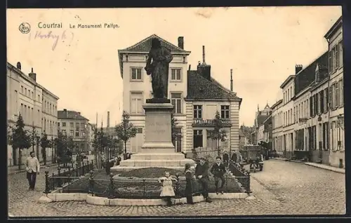 AK Courtrai, Le Monument Palfyn