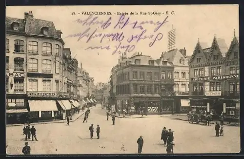 AK Valenciennes, Entrée de la Rue St-Géry