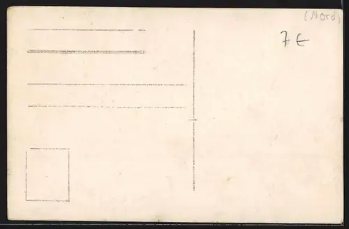 AK Ennetières, Zerstörte Ortspartie