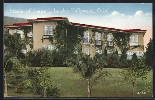 AK Hollywood, CA, Home of Jesse L. Lasky