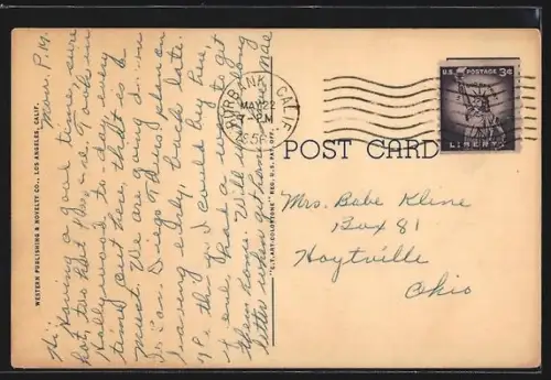 AK Beverly Hills, CA, Residence of Mary Pickford