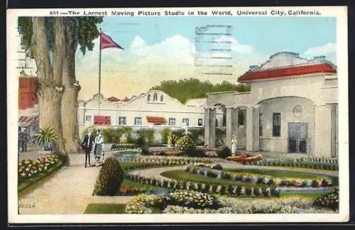 AK Universal City, CA, The Largest Moving Picture Studio in the World