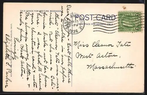 AK Beverly Hills, CA, Home of Lupe Velez