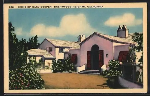 AK Brentwood Heights, CA, Home of Gary Cooper