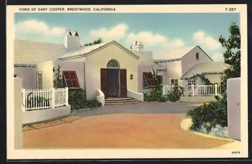 AK Brentwood, CA, Home of Gary Cooper