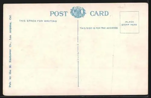 AK Beverly Hills, CA, Charles Ray`s Home