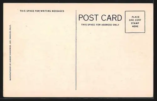 AK Beverly Hills, CA, Residence of Jack Benny