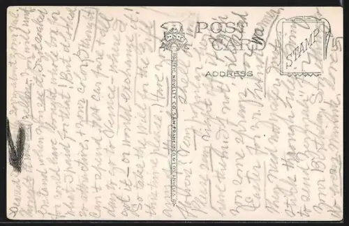 AK Los Angeles, CA, Home of Antonio Moreno